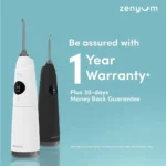 Zenyum Water Flosser Pro (White/Black/Pink) - Rechargeable, Dental Care, Water Resistant - Image 9